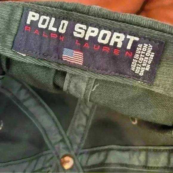 Vintage Ralph Lauren Polo Sport Preppy Green Hat - Picture 3 of 4